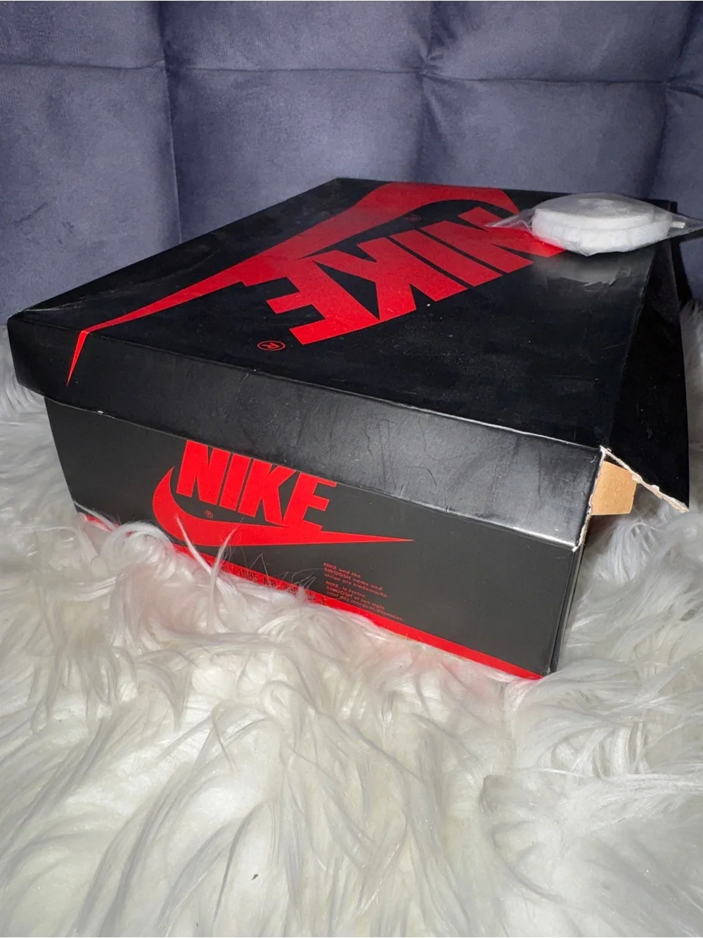 Nike Air Jordan 1 High - White & Navy